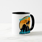 Mug Aventure d'hélicoptère Retro (Devant droit)