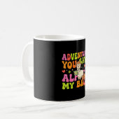 Mug Aventure dites-vous alpaguer mes sacs (Devant gauche)