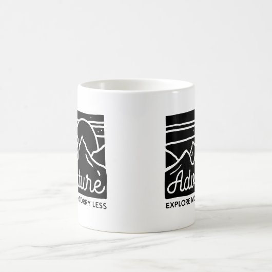 Mug Aventure Explorez Plus De Souci Moins (Centre)