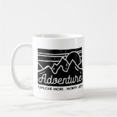 Mug Aventure Explorez Plus De Souci Moins (Gauche)