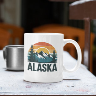 Mug Aventure extérieure au coucher du soleil vintage r