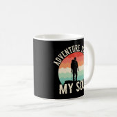 Mug Aventure Fuels My Soul - errer, explorer, répéter (Devant droit)