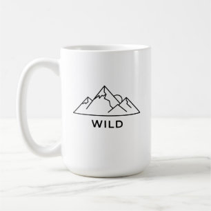 Mug Aventure minimaliste de montagne