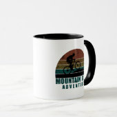 Mug Aventure Mtb mountain bike (Devant droit)