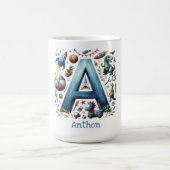 Mug "Aventure Personnalisée 'A'" (Centre)