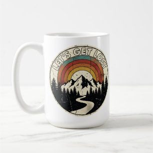 Mug Aventure Rétro Montagne Extérieure Perdue
