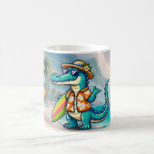 Mug Aventure sauvage de crocodiles en mer (Centre)