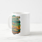 Mug Aventure Servi Quotidien Retro Diner Imprimer (Devant gauche)