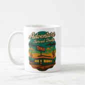 Mug Aventure Servi Quotidien Retro Diner Imprimer (Gauche)