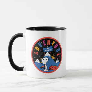 Mug Aventure Snoopy Attend la Conception de la Montagn