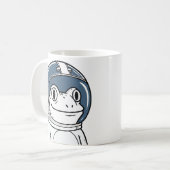 Mug Aventure spatiale de la grenouille astronaute mign (Devant gauche)