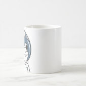 Mug Aventure spatiale de la grenouille astronaute mign (Centre)