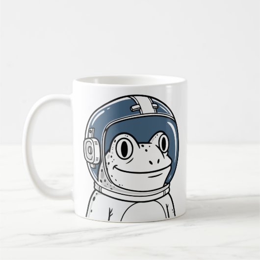 Mug Aventure spatiale de la grenouille astronaute mign (Gauche)