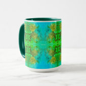 Mug Aventure verte aztèque (Devant gauche)
