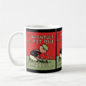 Mug Aventures à vélo de Piet Pelle (Gauche)