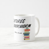 Mug Aventures d'un ver de livre (Devant droit)