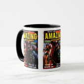 Mug Aventures Incroyables #2 Bande Dessinée Rétro de S (Devant gauche)