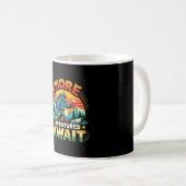 Mug aventures Smor attendent drôle bigfoot camping (Devant droit)