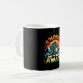 Mug aventures Smor attendent drôle bigfoot camping (Devant gauche)