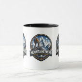 Mug Aventurier d'Exploration de Randonnée Inspirant .. (Centre)