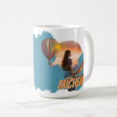 Mug Aventurière Exploratrice en Formation Fille (Devant droit)