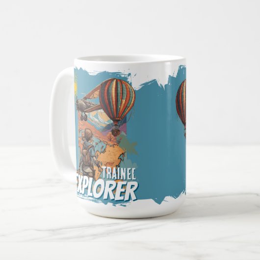Mug Aventurière Exploratrice en Formation Fille (Devant gauche)