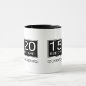 MUG AVENUE DE 1520 SEDGWICK. - OÙ ELLE TOUTE A (Centre)