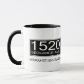 MUG AVENUE DE 1520 SEDGWICK. - OÙ ELLE TOUTE A (Gauche)