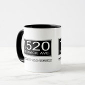 MUG AVENUE DE 1520 SEDGWICK. - OÙ ELLE TOUTE A (Devant gauche)