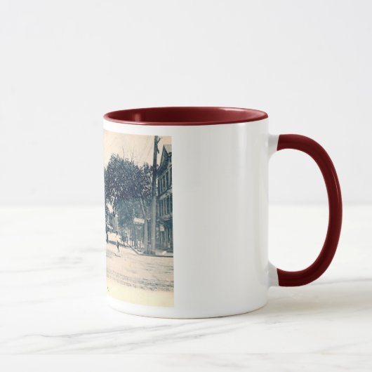 Mug Avenue de Ridgewood., Ridgewood, cru de New Jersey (Droite)