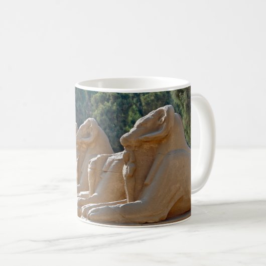 Mug Avenue des sphinx dans le temple de Karnak - Egypt (Devant droit)