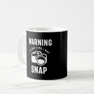 Mug Avertissement - À Tout Moment Je Peux M'Accrocher