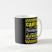 Mug Avertissement Abegardien Si Vous Me Voyez Courir E (Devant droit)