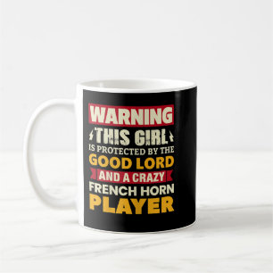 Mug Avertissement aux femmes ! La Fille Est Protégée P