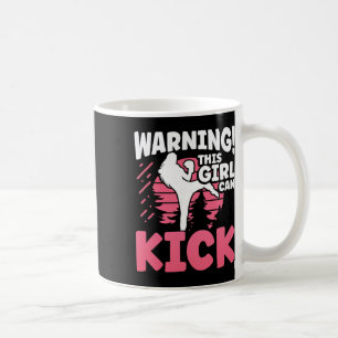 Mug Avertissement Cette Fille Peut Donner des Coups Mm