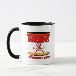 MUG AVERTISSEMENT CLINIQUE LABORATOIRE SCIENTIFIQUE ST