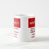 Mug Avertissement d'avance d'équipe (Centre)