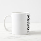 Mug Avertissement de codage de code Médicale Je peux c (Gauche)