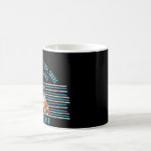 Mug Avertissement de drolage de chien de boxer drôle (Centre)
