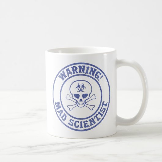 Mug Avertissement de scientifique (Droite)