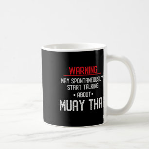Mug Avertissement drôle de Muay Thai - Nak Muay, Gif d