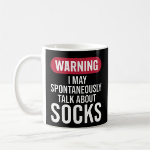 Mug Avertissement drôle Je peux parler spontanément de