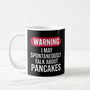 Mug Avertissement Drôle Je Pourrais Parler Spontanémen