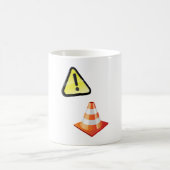Mug Avertissement du cône de signalisation (Centre)