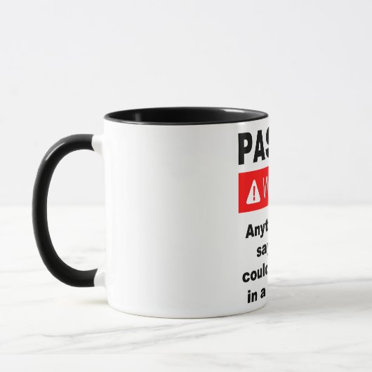 Mug Avertissement du pasteur (Gauche)