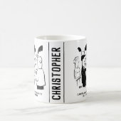 Mug Avertissement du témoin au marié (Centre)