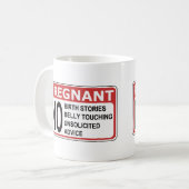 MUG AVERTISSEMENT ENCEINTE (Devant gauche)