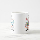 Mug Avertissement ! Intérieur neural de circuits (Centre)