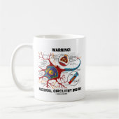 Mug Avertissement ! Intérieur neural de circuits (Gauche)