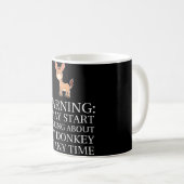 Mug Avertissement Je Pourrais Commencer À Parler À Don (Devant droit)